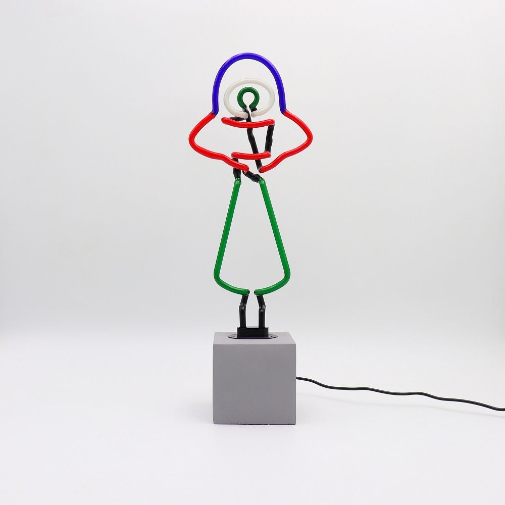 Table lamps - Neon 'UFO' Sign - LOCOMOCEAN