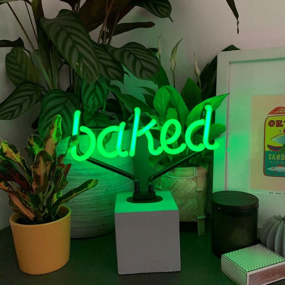 Table lamps - Neon 'Baked' Sign - LOCOMOCEAN