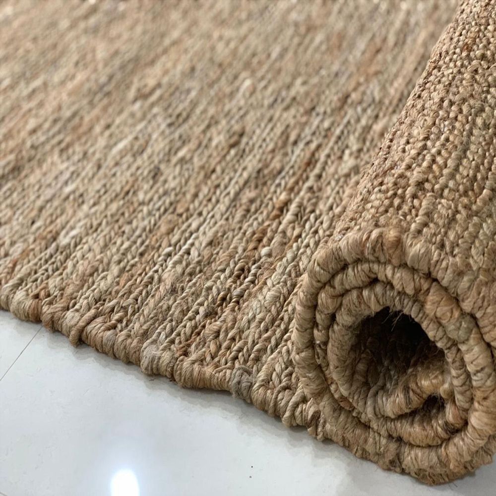 Other caperts - JR 105,Natural Fibre Jute Sisal Fireproof Rug Sea Grass No MOQ - INDIAN RUG GALLERY