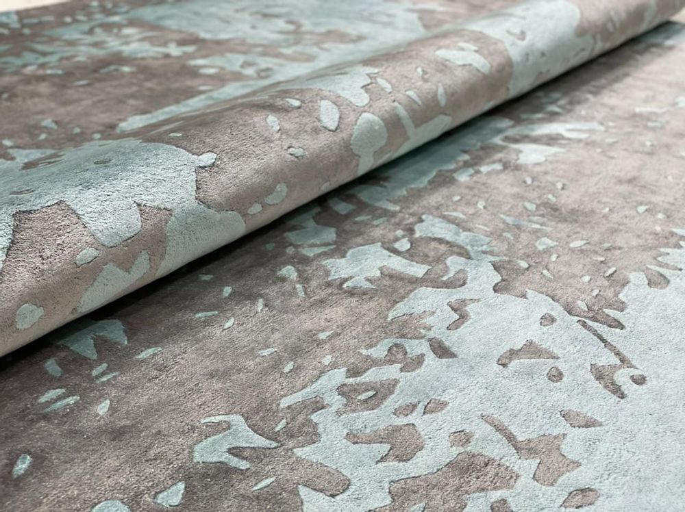 Revêtements sols intérieurs - HTR 102, usine de tapis en laine et viscose de Nouvelle-Zélande tuftés à la main, ignifugés pour la maison, l'hôtel, les projets commerciaux, personnalisables dans toutes les couleurs, tous les designs et toutes les tailles - INDIAN RUG GALLERY