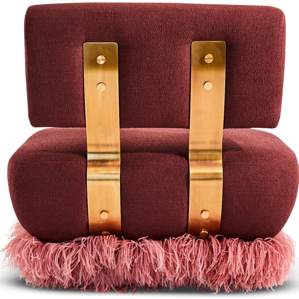Chaises longues - Ostrich Fluff Lounge Chair - EGG DESIGNS
