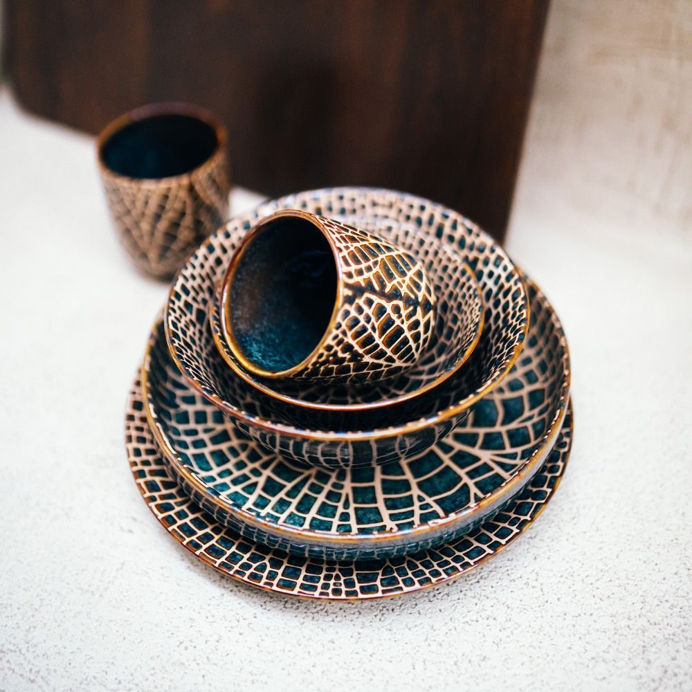 Formal plates - Lotus - POMAX