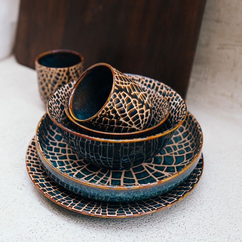 Formal plates - Lotus - POMAX