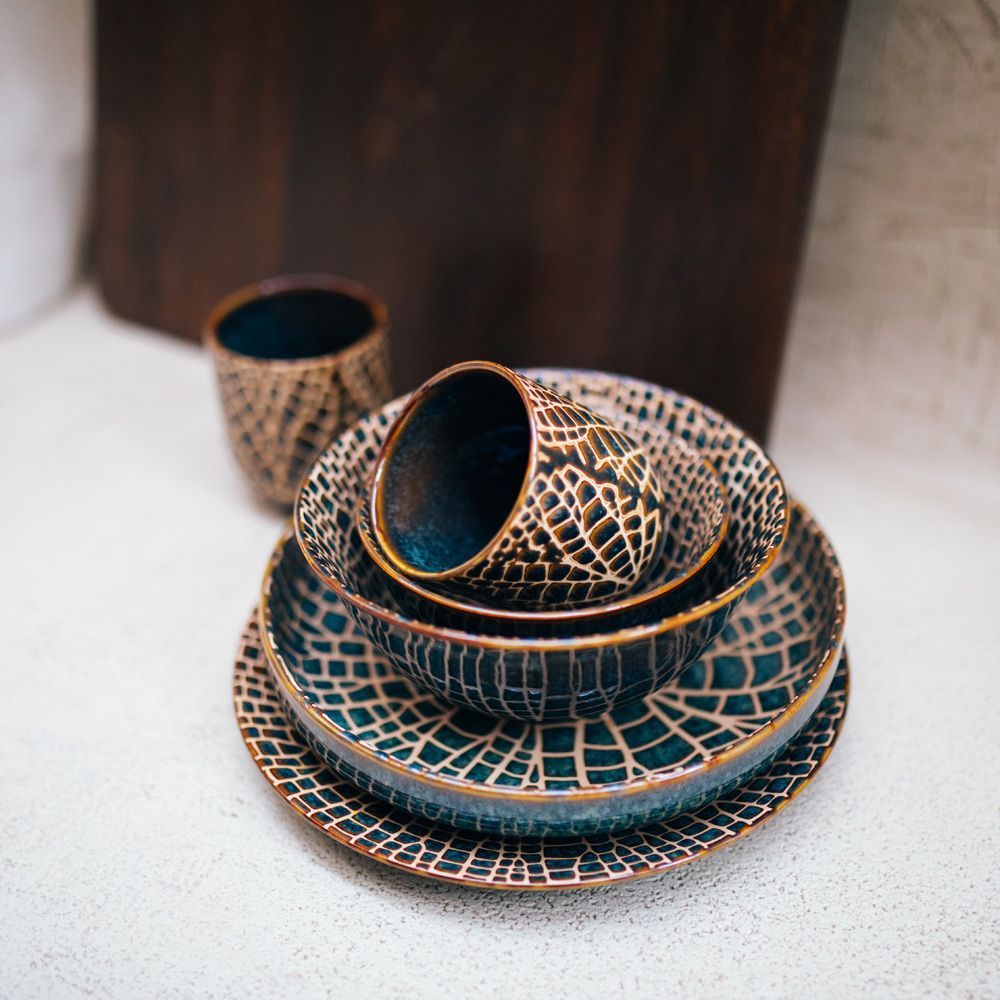 Formal plates - Lotus - POMAX