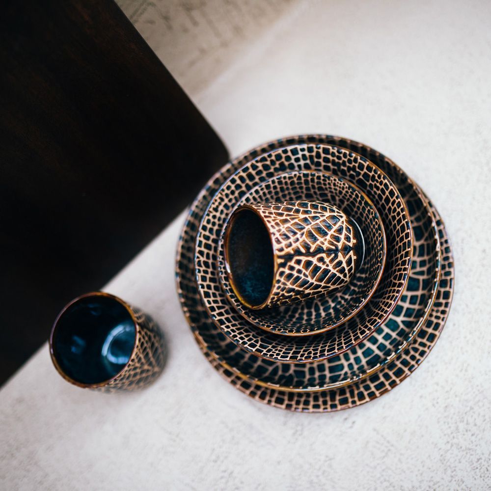 Formal plates - Lotus - POMAX