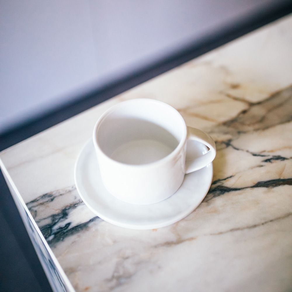 Formal plates - Porcelino White - POMAX