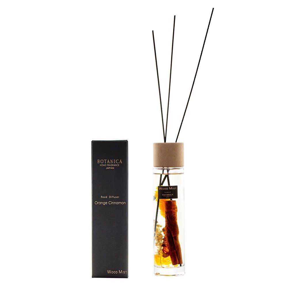 Décorations florales - Diffuser de parfum d'ambiance 140 ml - collection Wood Mist / BOTANICA Fragrance Japan - ABINGPLUS