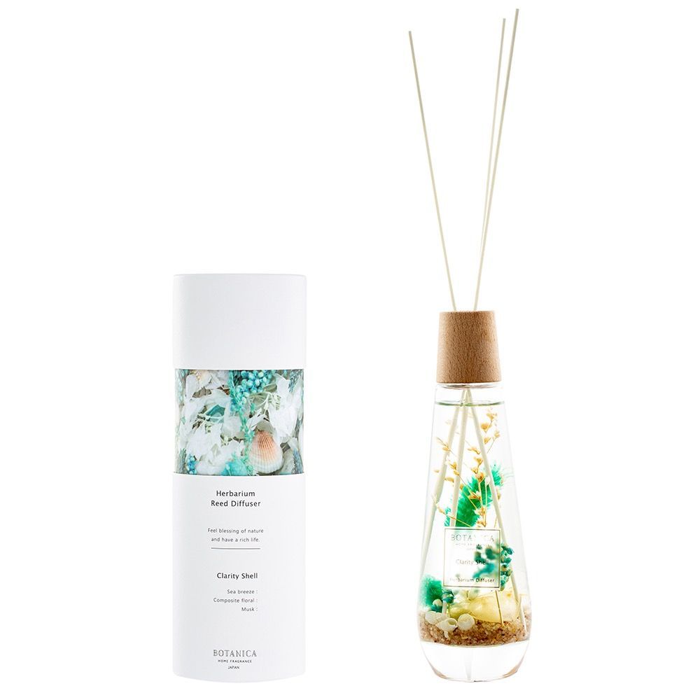 Décorations florales - Diffuser de parfum d'ambiance 140 ml - collection Herbarium / BOTANICA Fragrance Japan - ABINGPLUS
