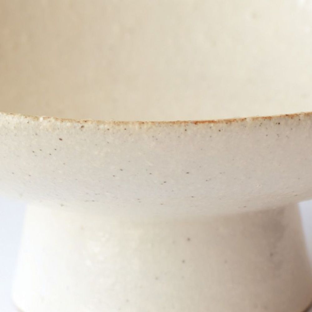 Platter and bowls - Robe footed dish - MARUMITSU POTERIE