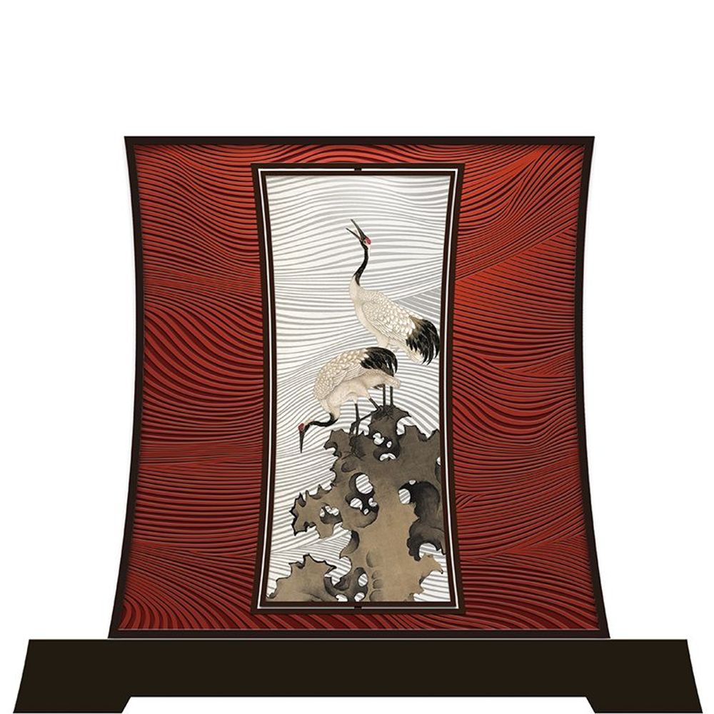 Objets de décoration - Paravent - Les 3 états de la vie - HUNDREDICRAFTS