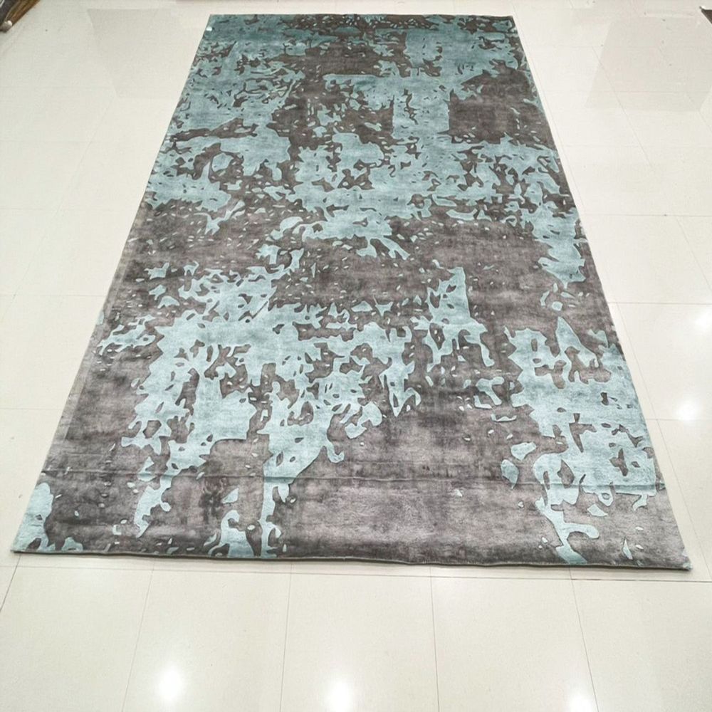Tapis - HTR 110, fabrique de tapis en viscose, très économique et pratique, taille haute et basse, gaufrée à la main, personnalisable pour la maison, les magasins, la décoration intérieure, un usage commercial - INDIAN RUG GALLERY