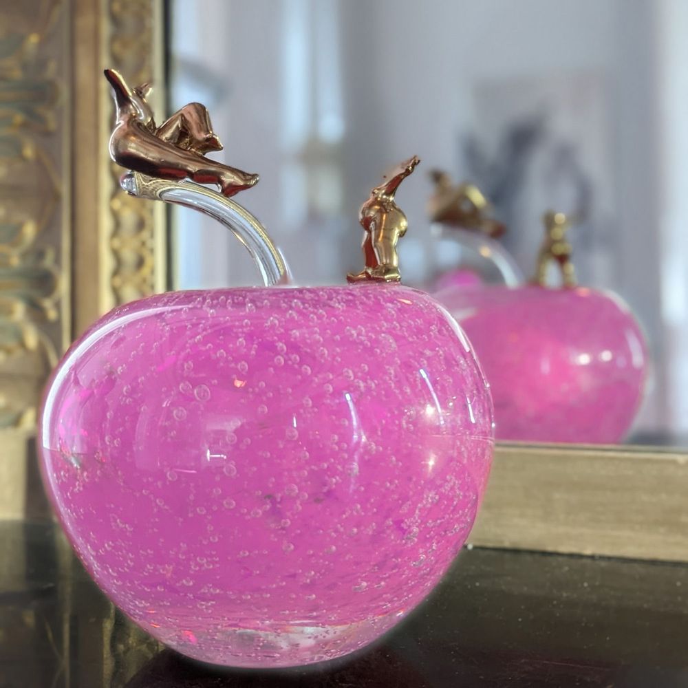 Verre d'art - Œuvres en verre : « CROQUEZ LA VIE » ! Effervescentes - LAURENCE DREANO