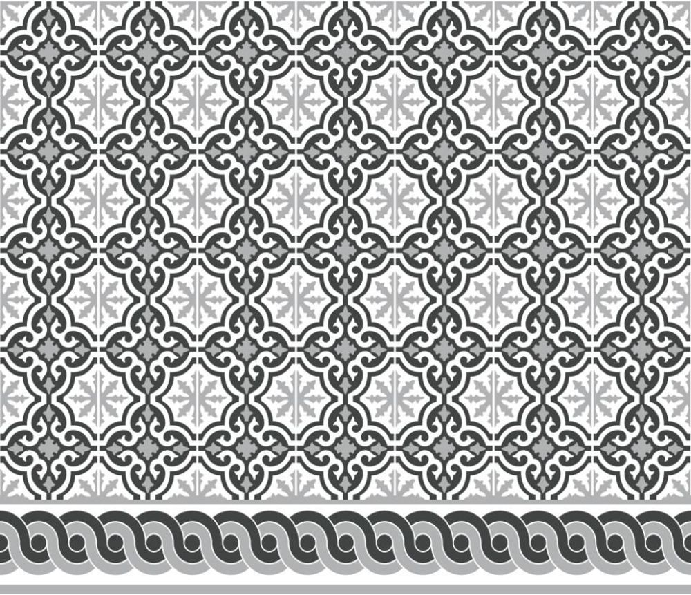 Decorative wall frescoes - Catalana adhesive credenza - EASY D&CO BY HD86