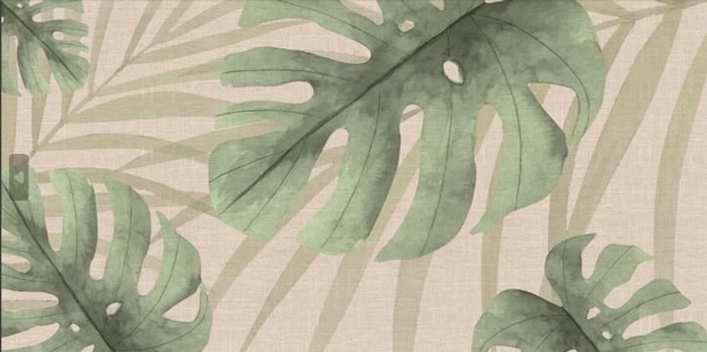 Other caperts - Monstera Aquarella Vinyl Rug - EASY D&CO BY HD86
