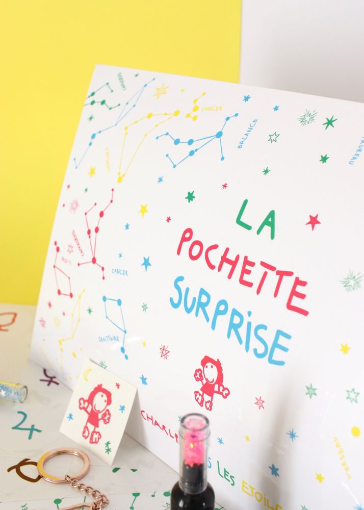 Jeux enfants - La pochette surprise - CHARLIE DANS LES ETOILES