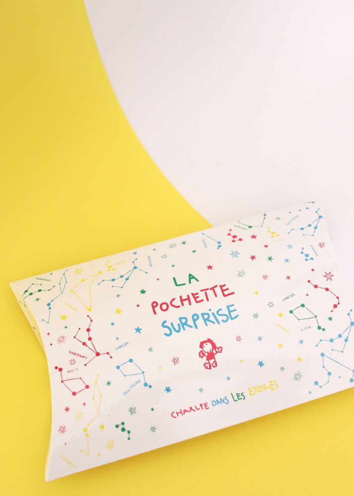 Jeux enfants - La pochette surprise - CHARLIE DANS LES ETOILES