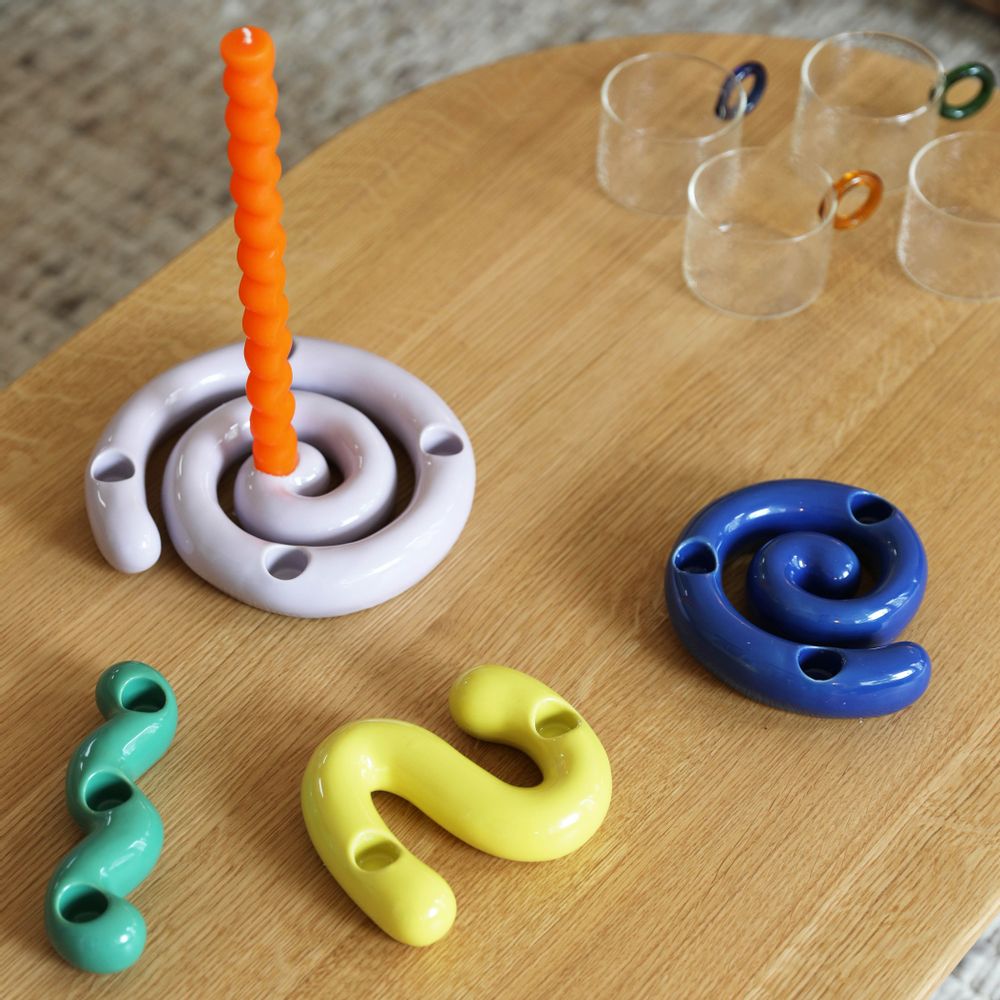 Candlesticks and candle holders - Candle holder scribble - &KLEVERING