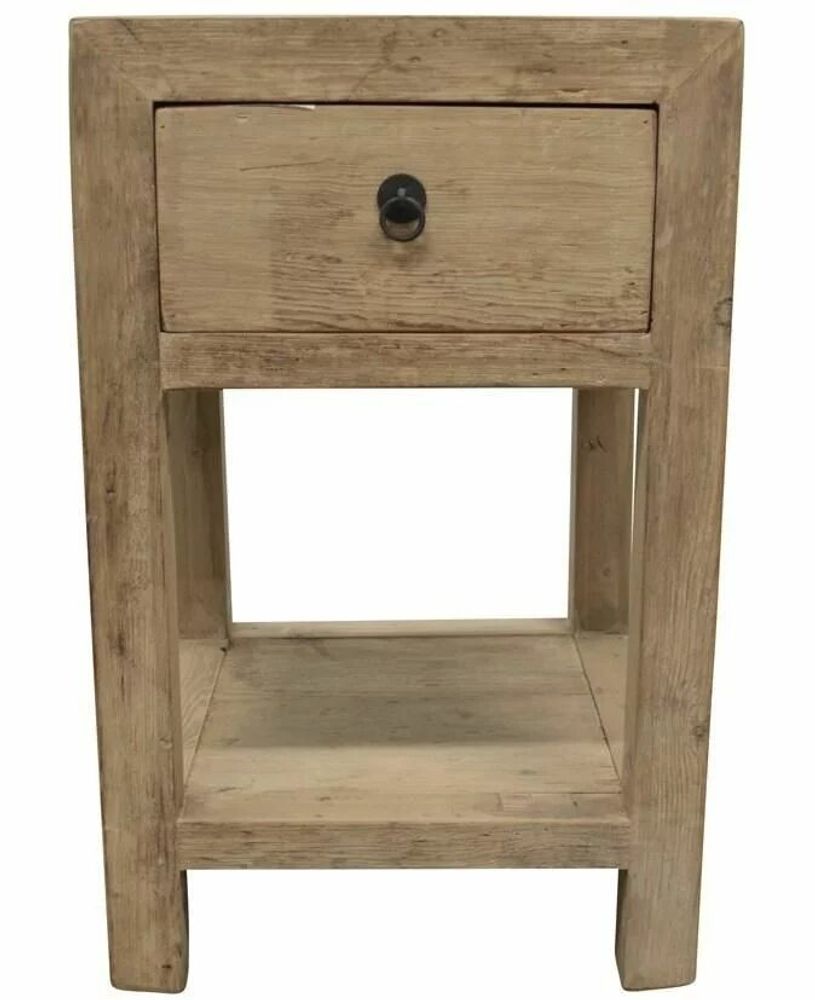 Tables de nuit - Table d'appoint naturelle avec tiroir - PAGODA INTERNATIONAL