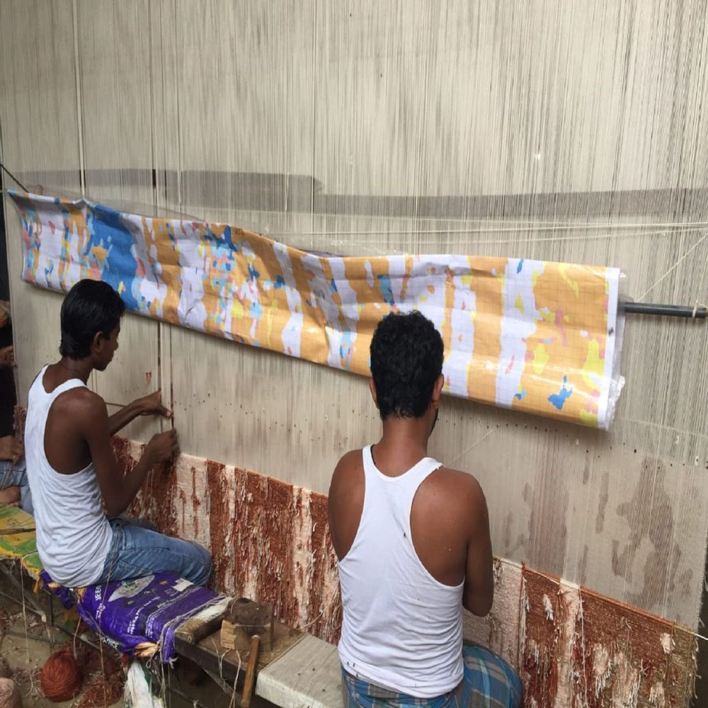 Rugs - ITR 105, Direct From Indian Factory High Low 3D Cut Very Affordable Economical MOQ 1 Customizable Handknotted Indo Tibbetan Wool Bamboo Botanical tencel Art Silk Rugs Carpet For Home Hotel and Projects - INDIAN RUG GALLERY
