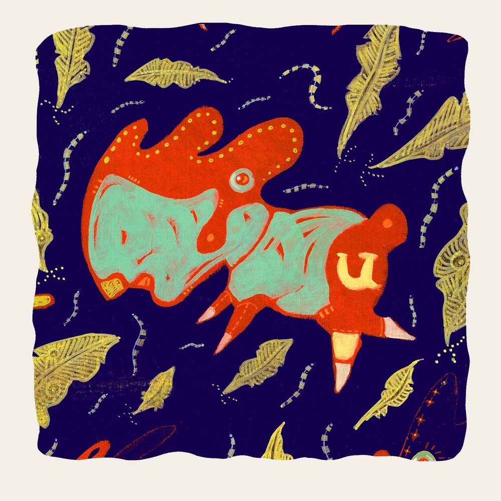 Objets design - Red Rooster. RUG1 - MIKKA DESIGN INK
