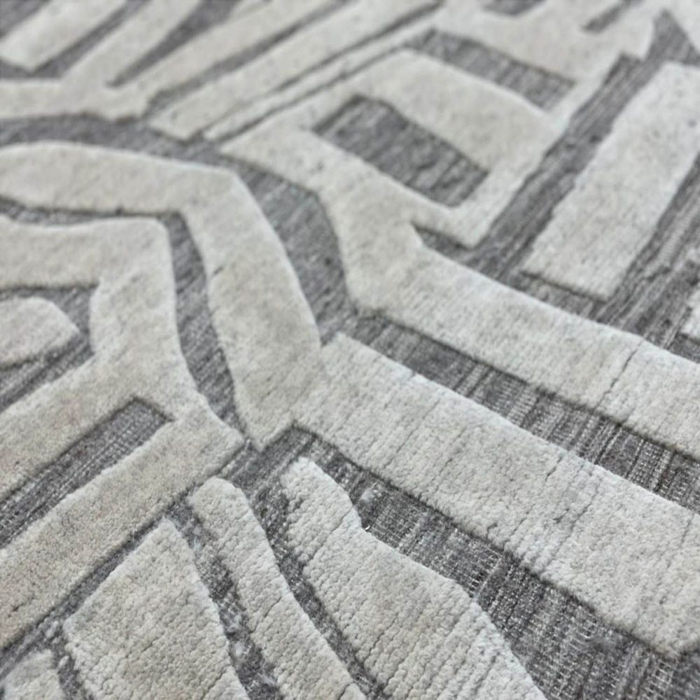 Bespoke carpets - HLK 101, Indian Factory High Low 3D Pile Very Affordable Economical MOQ 1 Customizable Handknotted Persian Knotted New Zealand Handspun Twisted Wool Rugs Carpet For Home Hotel and Projects - INDIAN RUG GALLERY