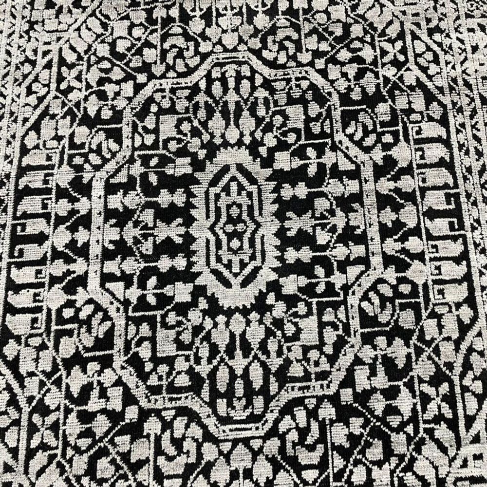 Rugs - HLK 102, Direct From Indian Factory High Low 3D Pile Fireproof Washable Customizable Persian HandKnotted New Zealand Handspun Twisted Wool Rugs Carpet For Home, Hotel and Interior Projects - INDIAN RUG GALLERY