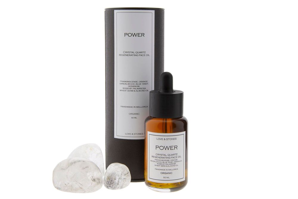 Beauty products - POWER FACE OIL - LOVE & STONES
