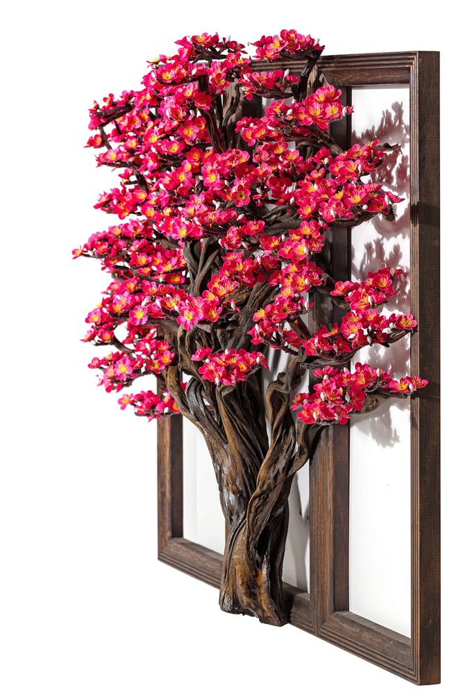 Other wall decoration - Sakura Trio Table - Handmade decorative artificial Sakura table. - OMNIA CONCEPT