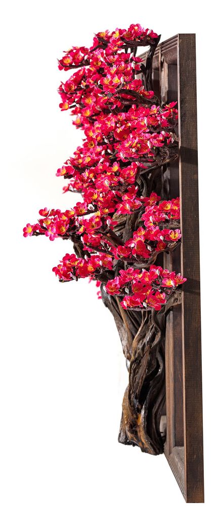 Other wall decoration - Sakura Trio Table - Handmade decorative artificial Sakura table. - OMNIA CONCEPT