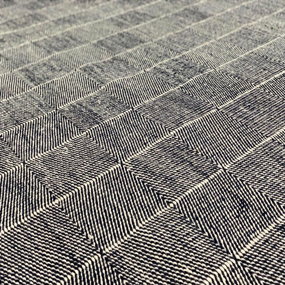 Rugs - FR 106, Chevron Design Stair Runner Dhurrie Kilim Eco Environment PET Friendly vegetable Dyes Sustainable Manufacturer Fireproof Washable Handmade Handwoven New Zealand Wool Carpet Rug - INDIAN RUG GALLERY