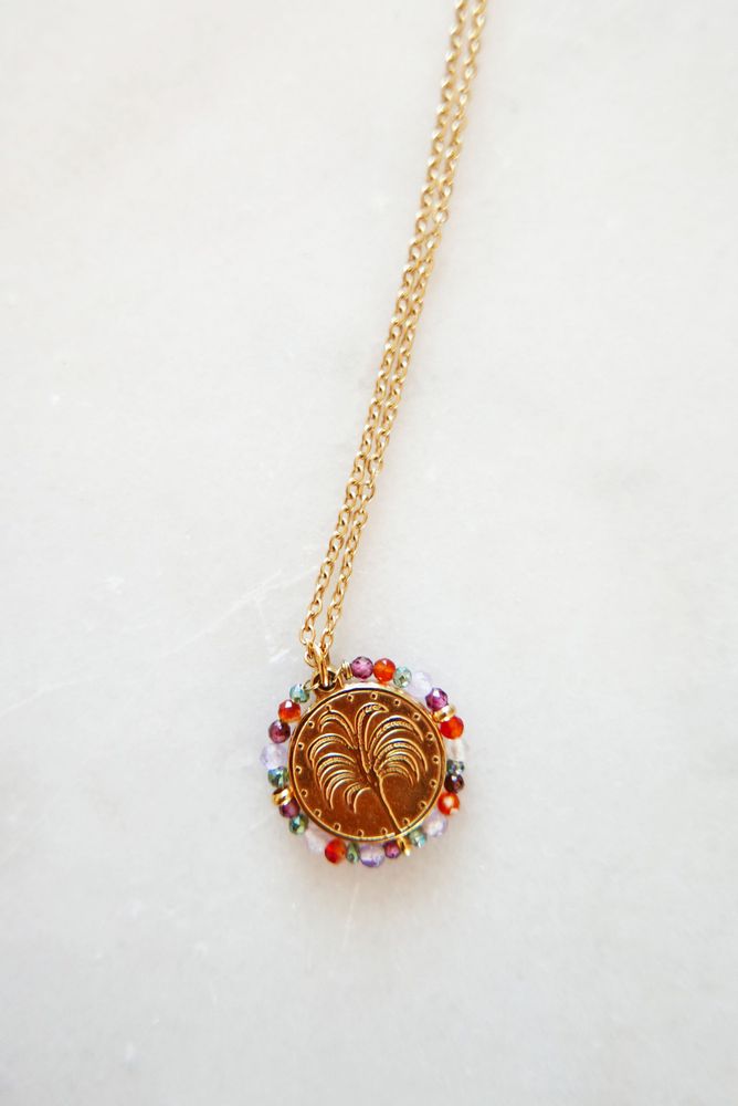 Bijoux - Médaille Belamar collier - PALAS