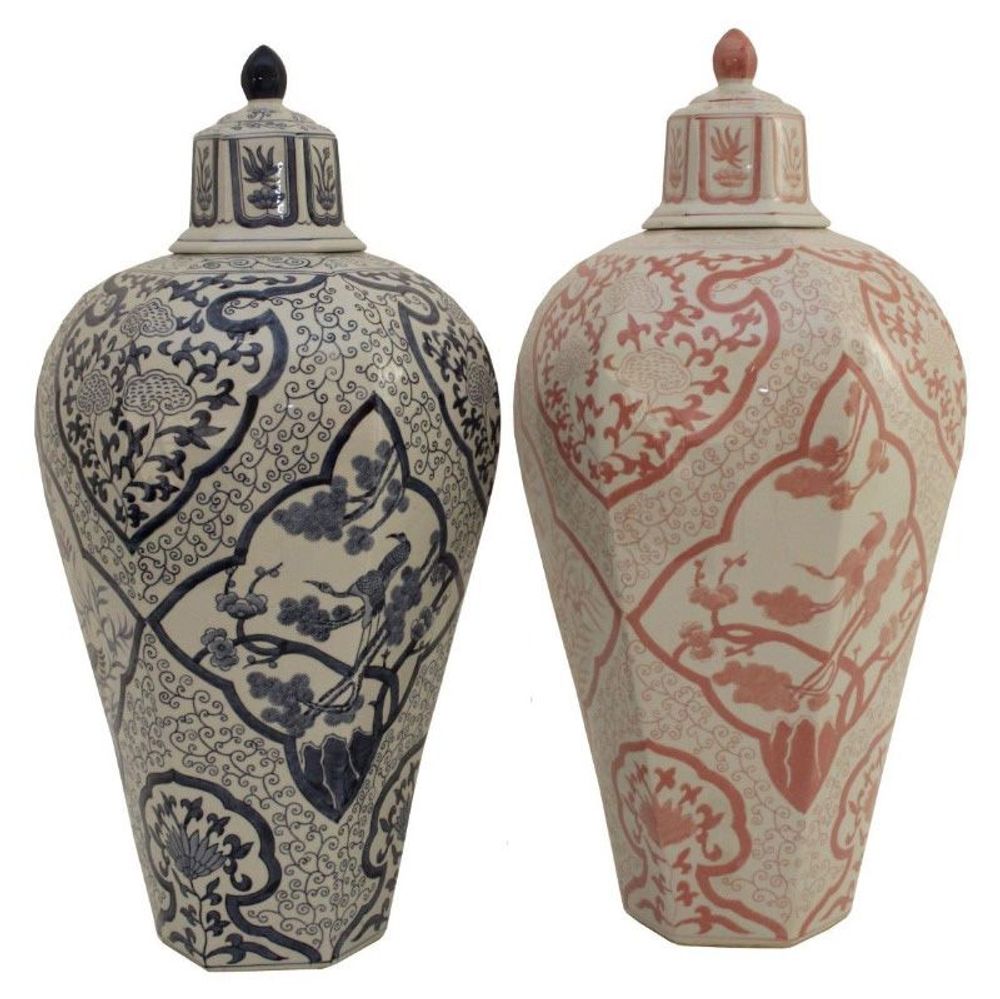 Floral decoration - Jar Blue Emperor - VAZEN ATELIER