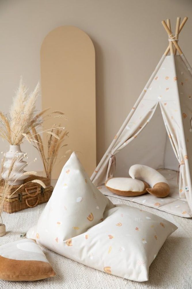 Chaises longues - POUFS CHICS EN COTON - WIGIWAMA