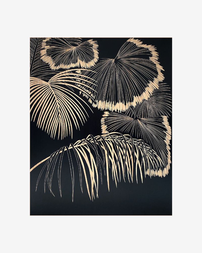 Paintings - PALM LEAF - SO SKIN - IDASY