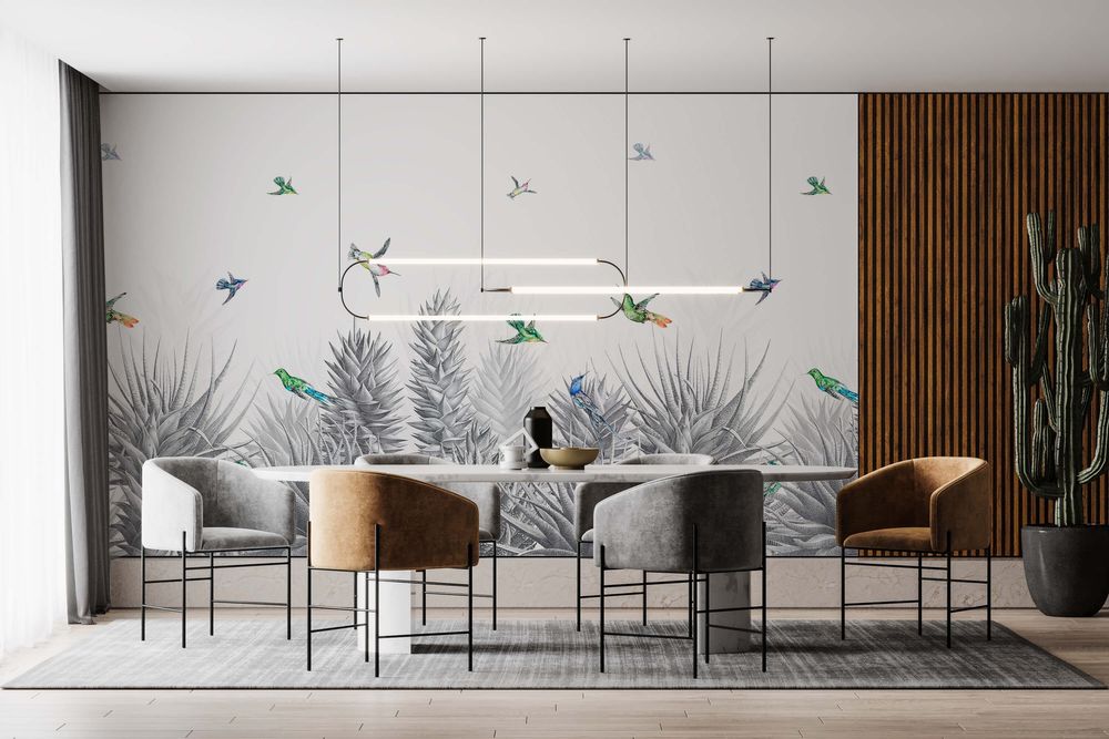 Other wall decoration - Babylonia wallpaper - LA TOUCHE ORIGINALE