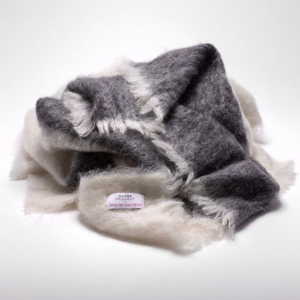 Objets de décoration - Plaid mohair Made in France - MAISON PECHAVY