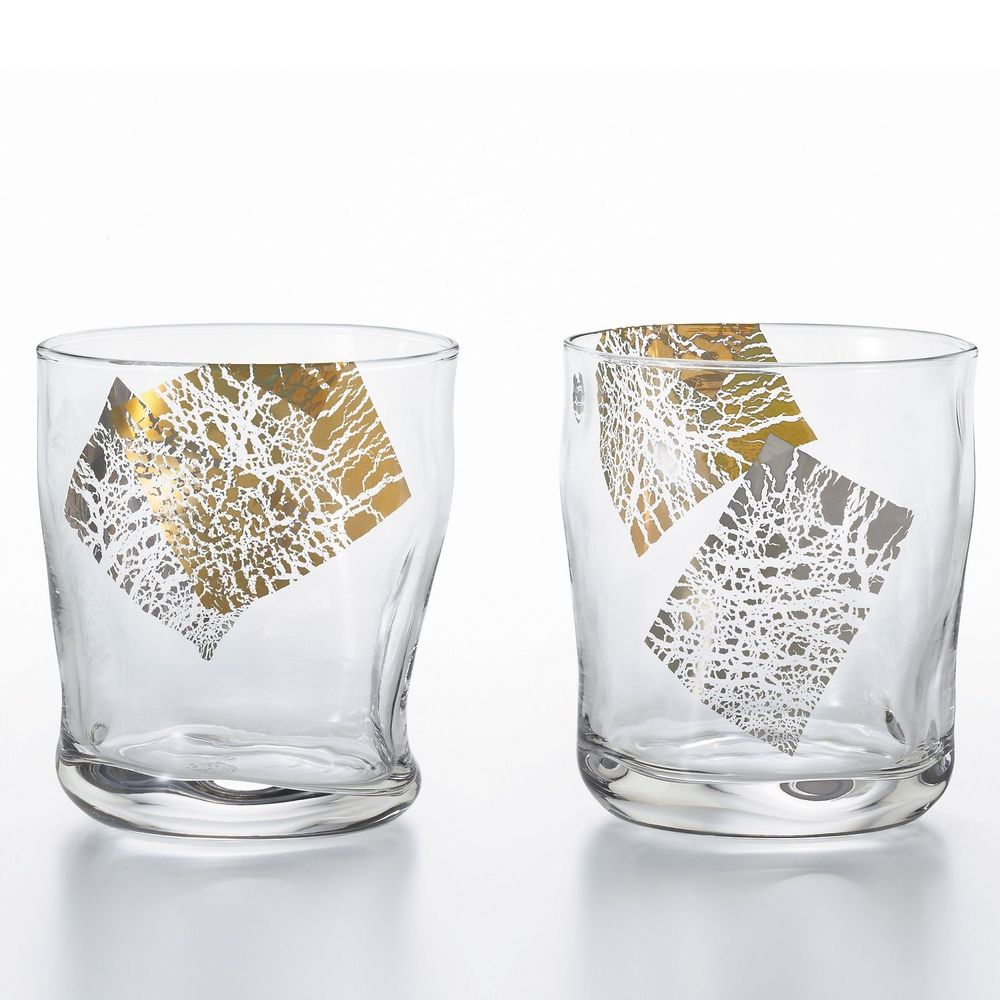 Glass - Sake glass with gold leaf - ISHIZUKA GLASS CO., LTD.