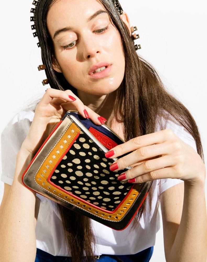 Clutches - Lucha libre 1" pouch - SOPHIE CANO PARIS