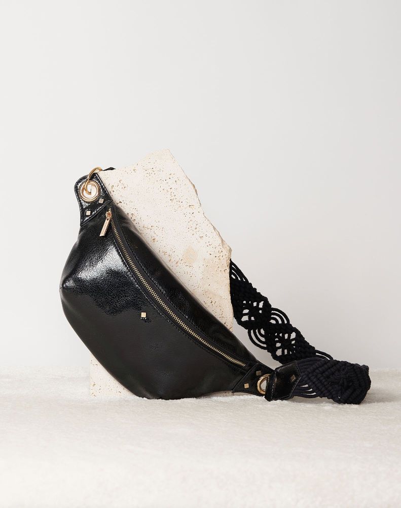 Sacs et cabas - Nicole Macramé Noir - MARADJI