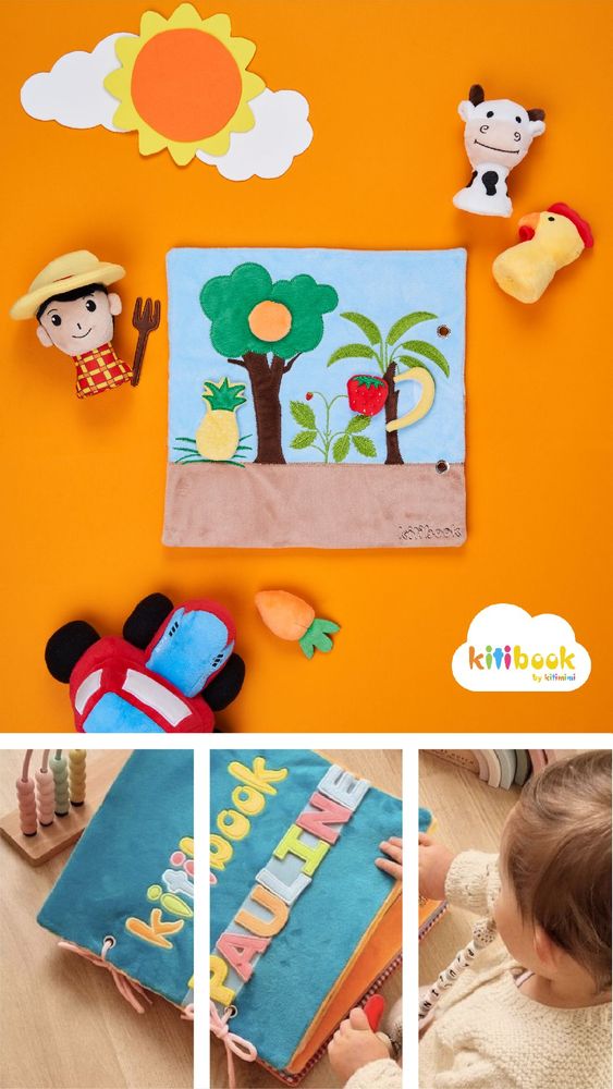 Soft toy - Kitibook - KITIMIMI