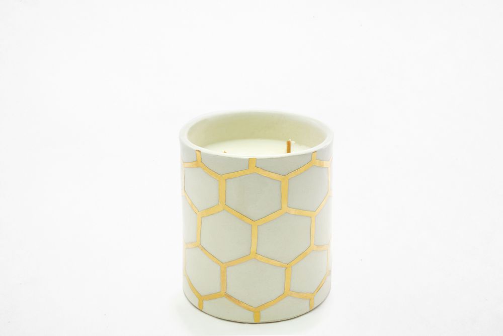 Céramique - ABELHA HONEY COMB - NOUR BOUGIE
