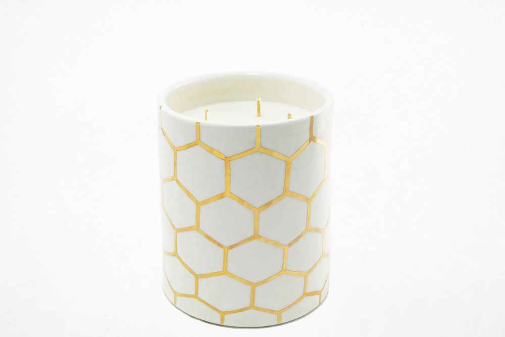 Céramique - ABELHA HONEY COMB - NOUR BOUGIE
