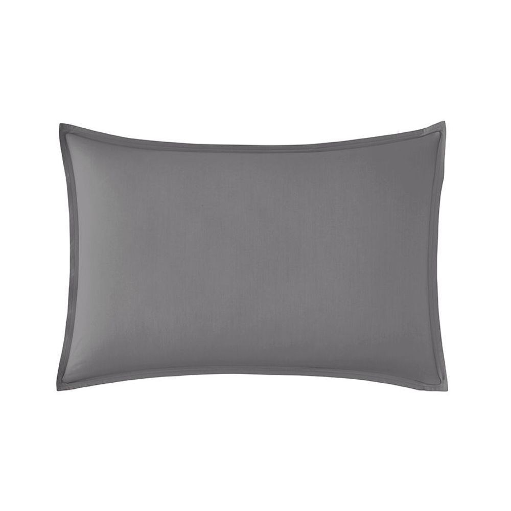Linge de lit - Première Basalte - Parure de lit en percale de coton - ESSIX