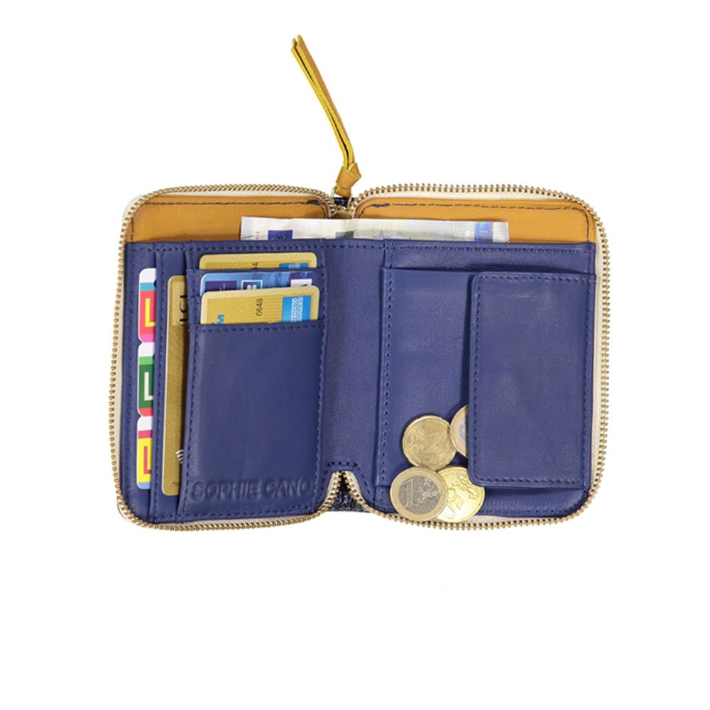 Leather goods - Mini Red Wallet - SOPHIE CANO PARIS