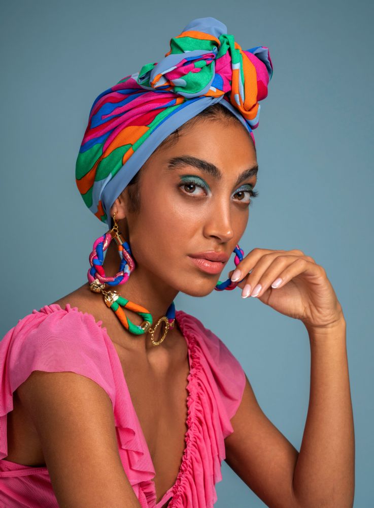 Accessoires cheveux - Turbans câblés - FABRICCA