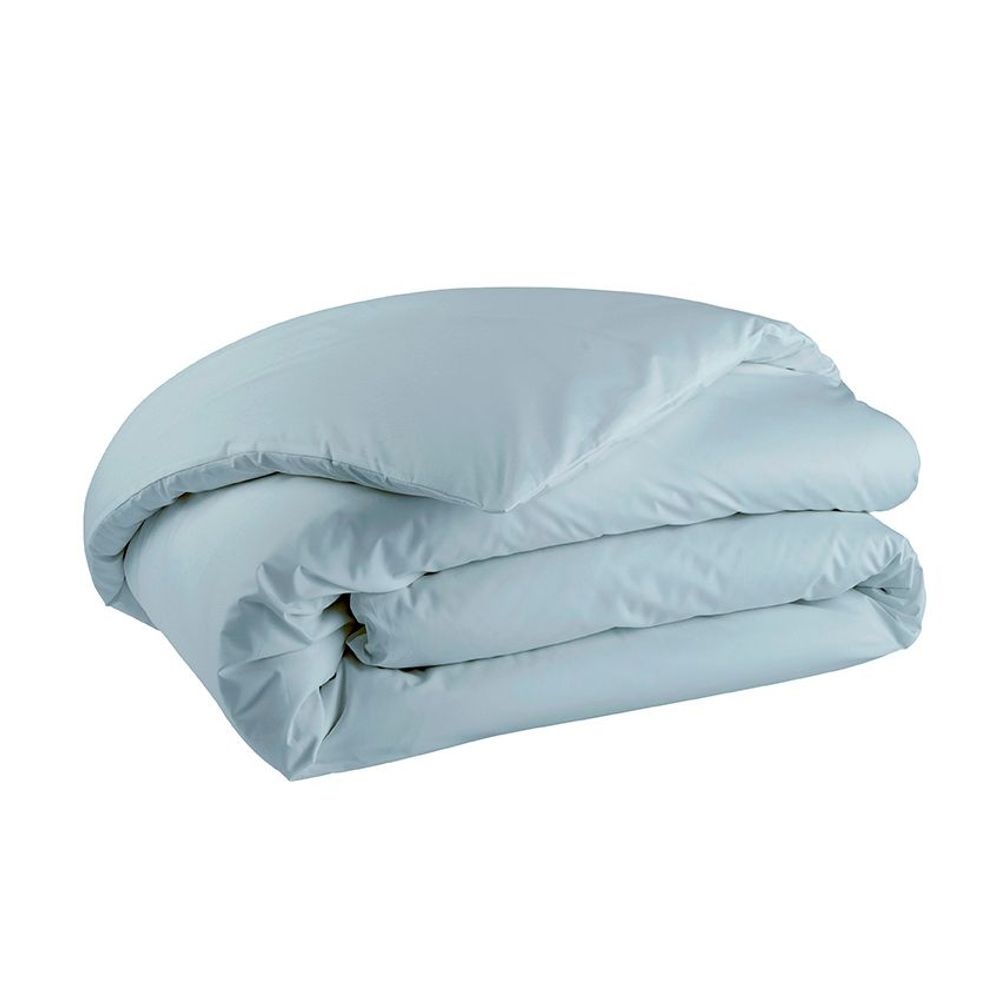 Linge de lit - Première Bleu Glacier - Parure de lit en percale de coton - ESSIX