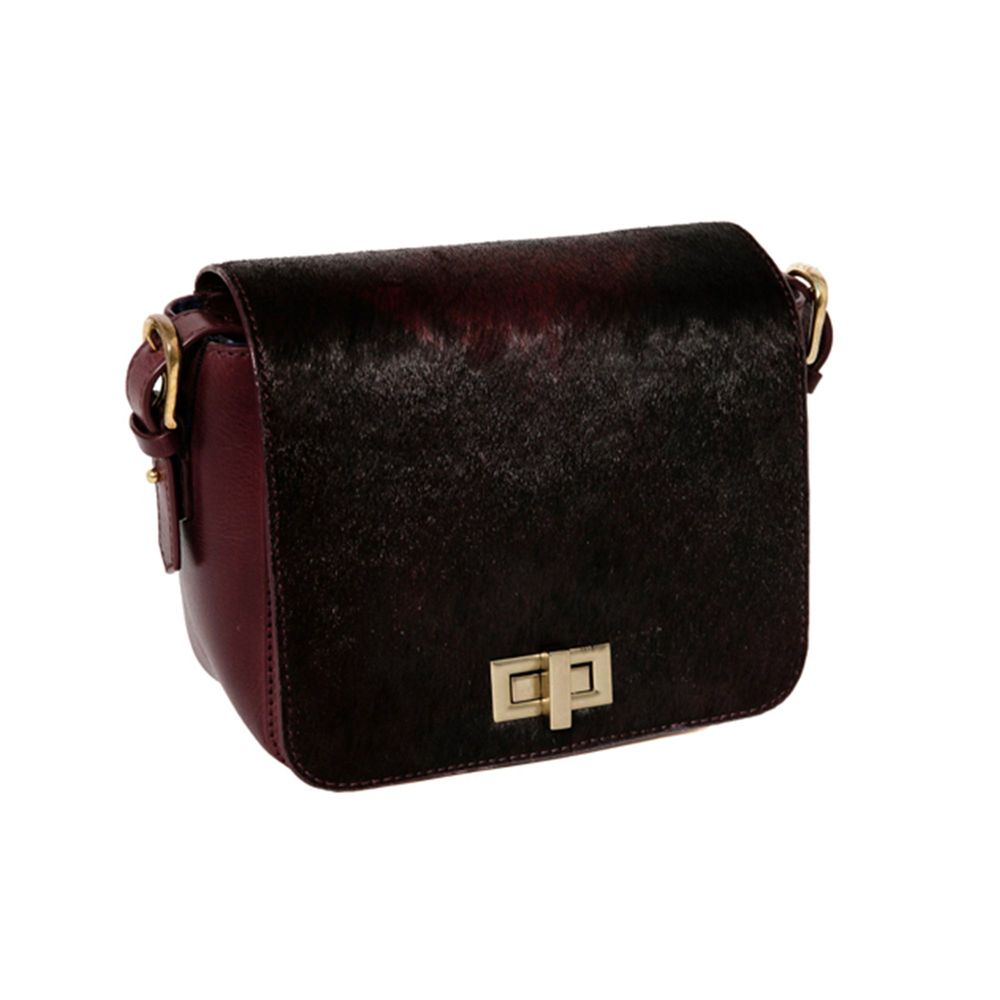Sacs et cabas - Sac burgundi boxy - SOPHIE CANO PARIS