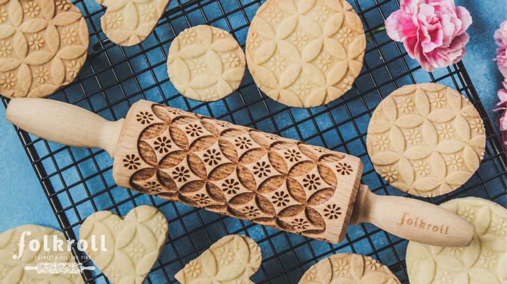 Kitchen utensils - CHINESE JUNIOR ROLLING PIN - FOLKROLL DARIUSZ GIDELSKI