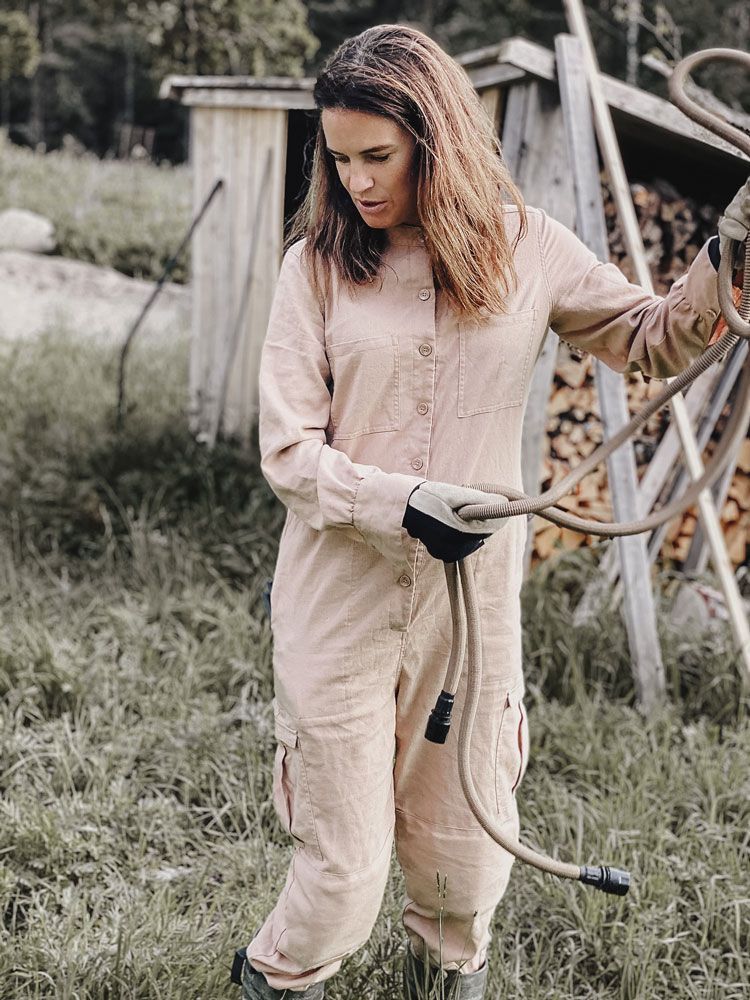 Garden accessories - Garden Hose Deluxe - Natural 15m - BY BENSON