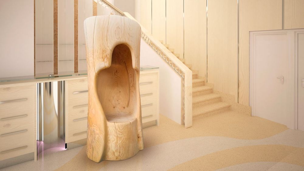 Fauteuils pour collectivités - SIMPLICITÉ (Cèdre) - Fauteuil bois - PRESENCE ART & DESIGN